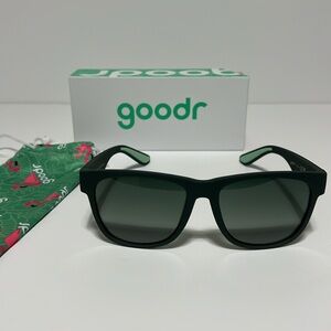 Goodr MINT JULEP ELECTROSHOCKS Sunglasses In GREEN. NIB